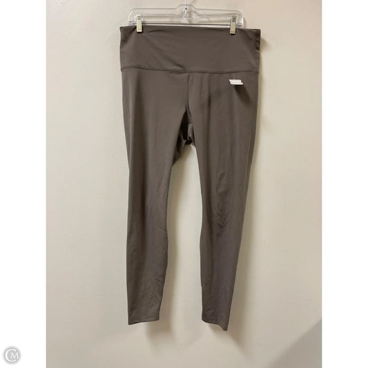 Athletic Leggings By All In Motion In Brown, Size: 1x