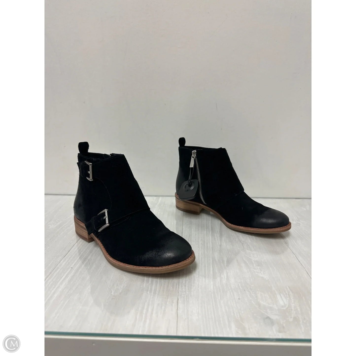 Boots Ankle Flats By Michael By Michael Kors In Black, Size: 5.5