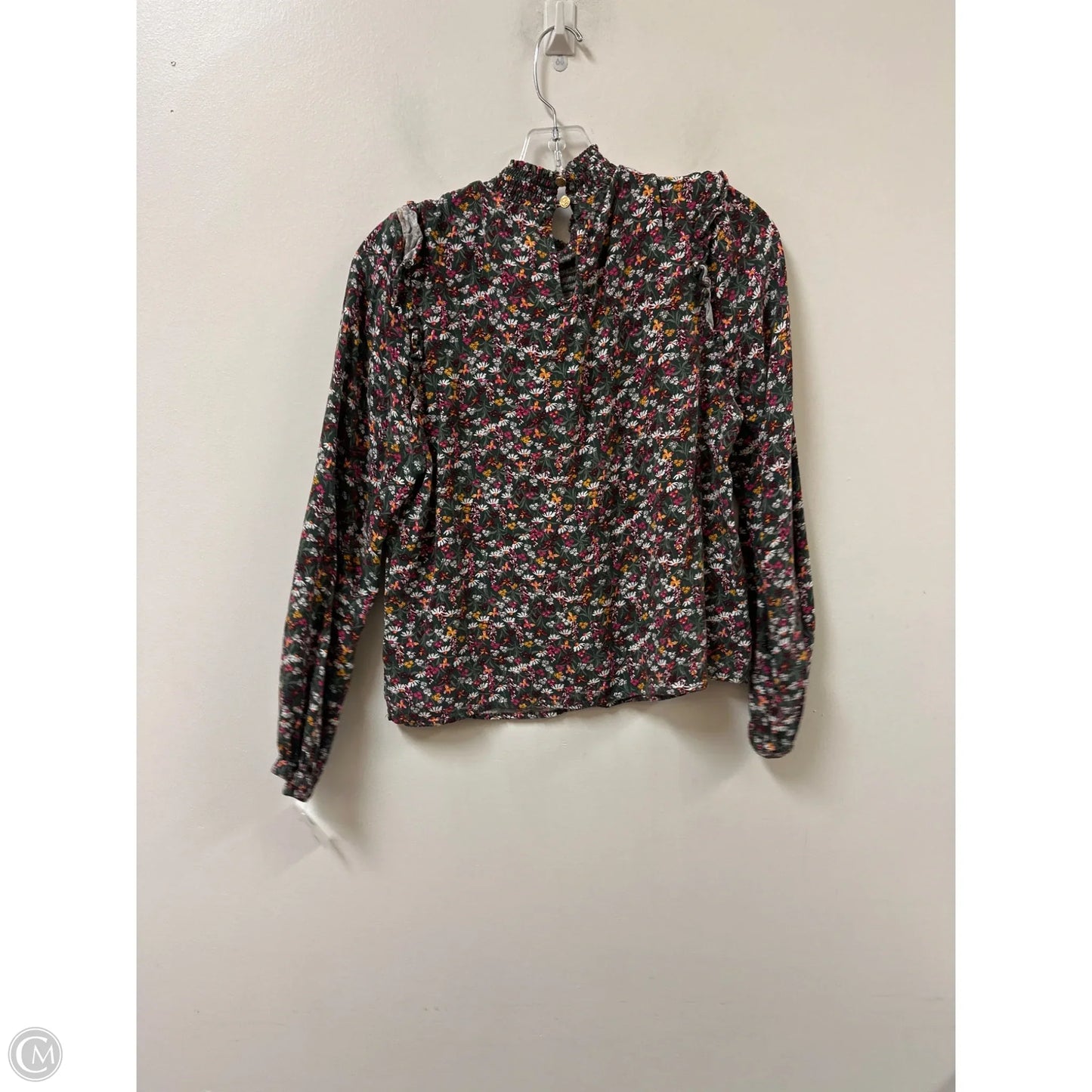 Top Long Sleeve By Draper James In Floral Print, Size: L