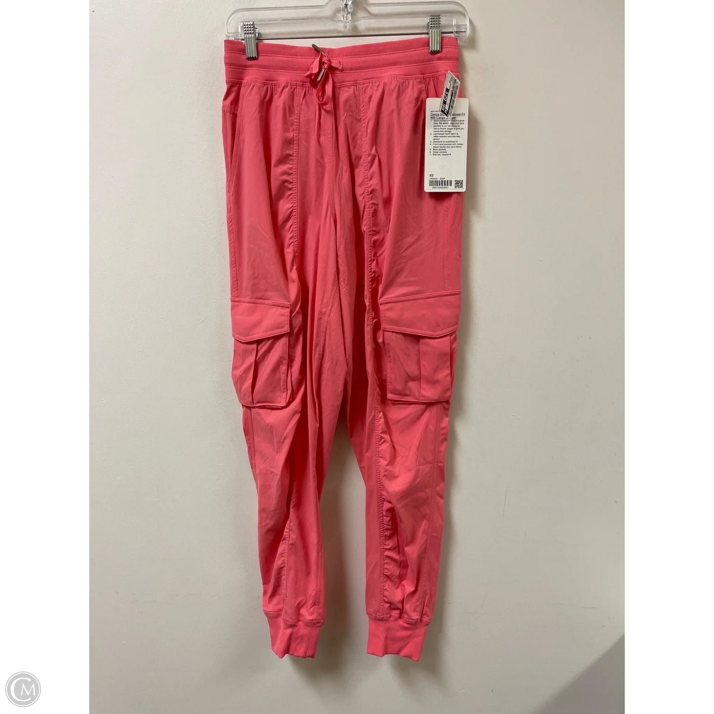 Athletic Pants By Lululemon In Pink, Size: Xs