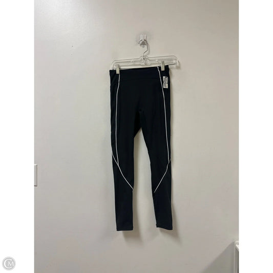 Athletic Leggings By Fabletics In Black & White, Size: S