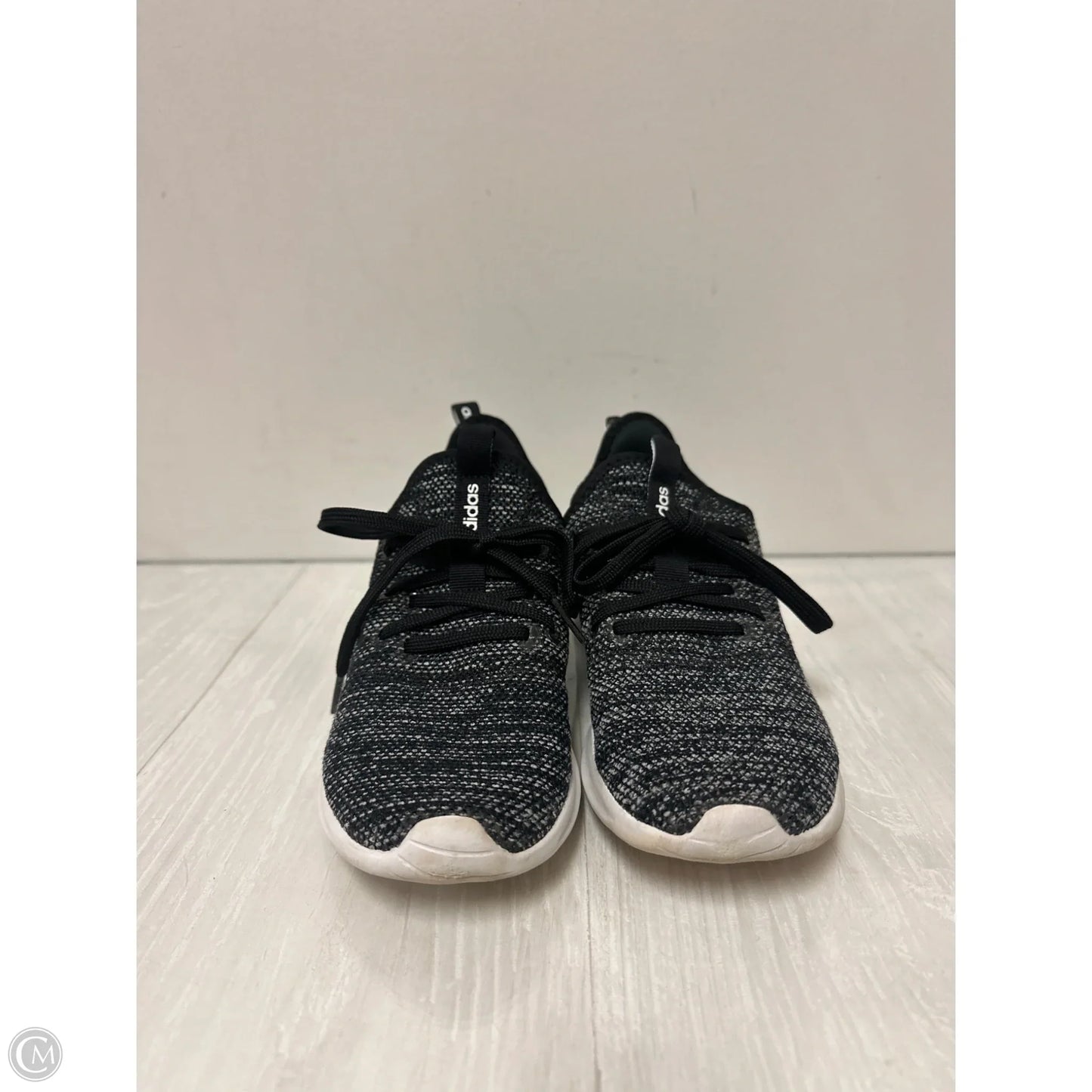 Shoes Athletic By Adidas In Black & White, Size: 7