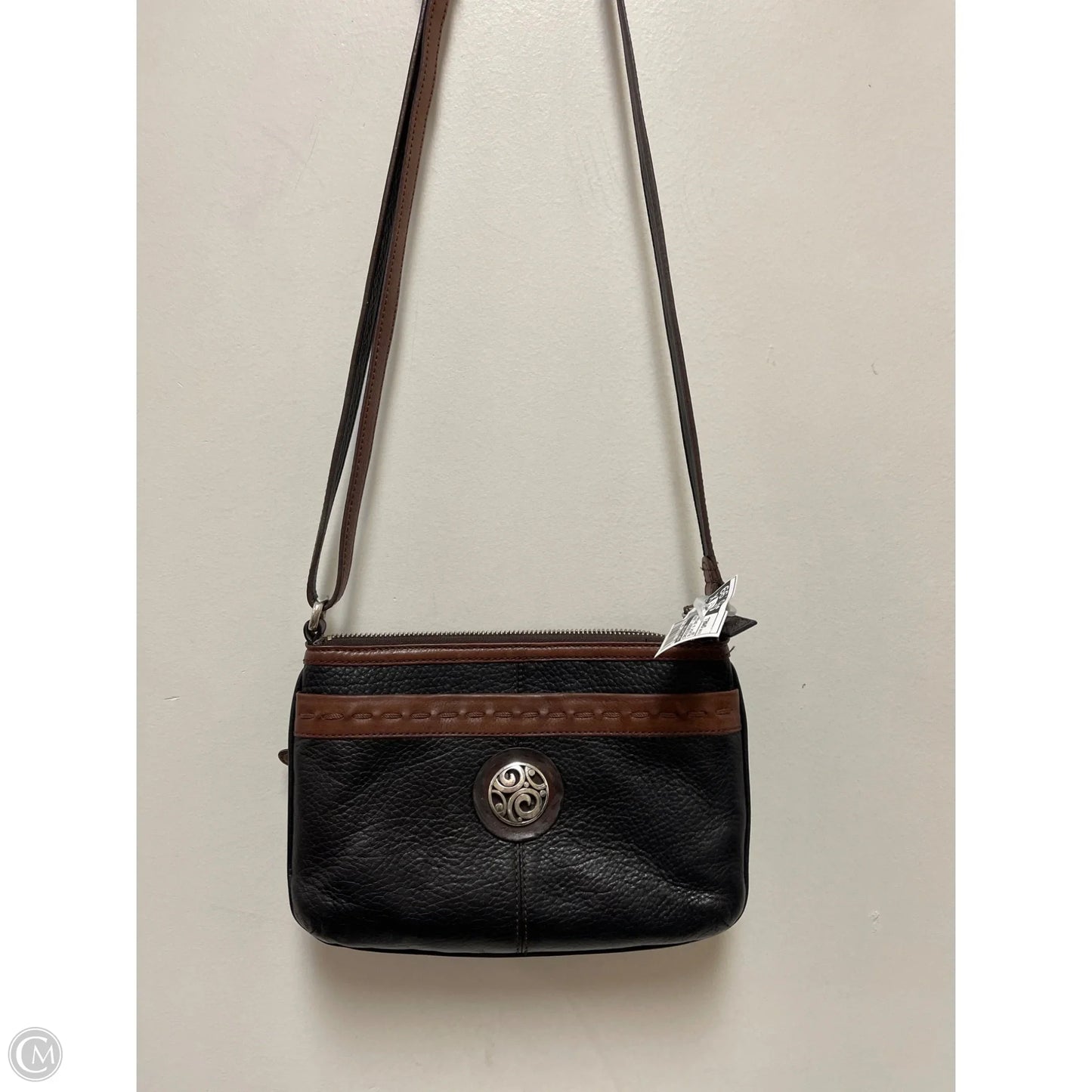 Crossbody Leather By Brighton, Size: Small
