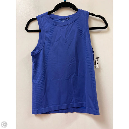 Athletic Tank Top By Spyder In Blue, Size: S