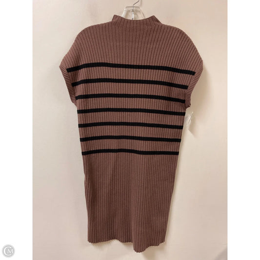 Dress Sweater By She + Sky In Brown, Size: S