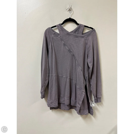 Sweatshirt Crewneck By Pilcro In Purple, Size: Xs