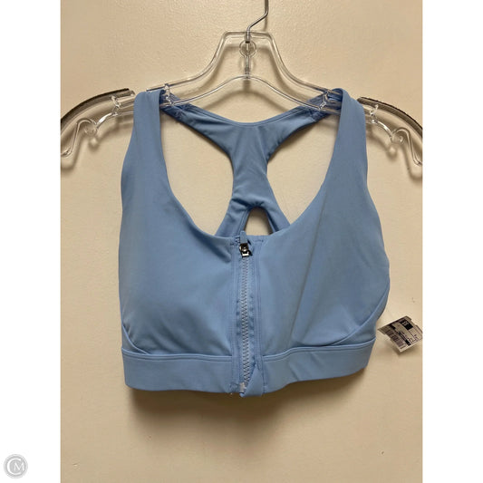 Athletic Bra By Clothes Mentor In Blue, Size: S