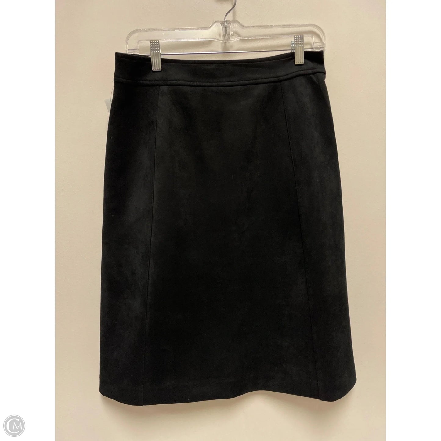 Skirt Midi By Loft In Black, Size: 6