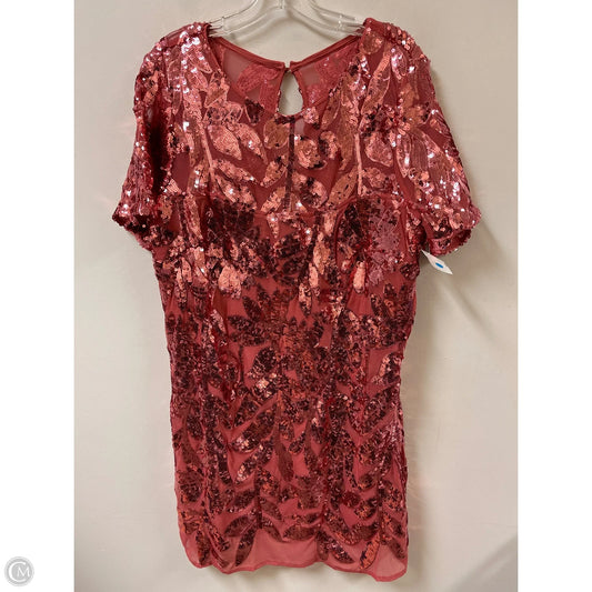 Dress Party Short By Maeve In Pink, Size: L