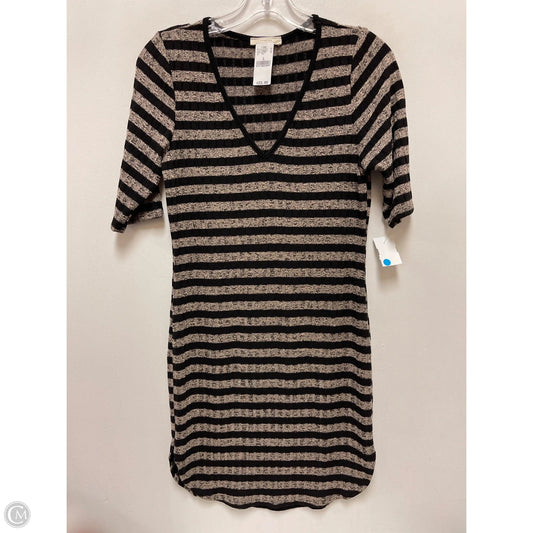 Dress Casual Midi By Poetry In Striped Pattern, Size: L