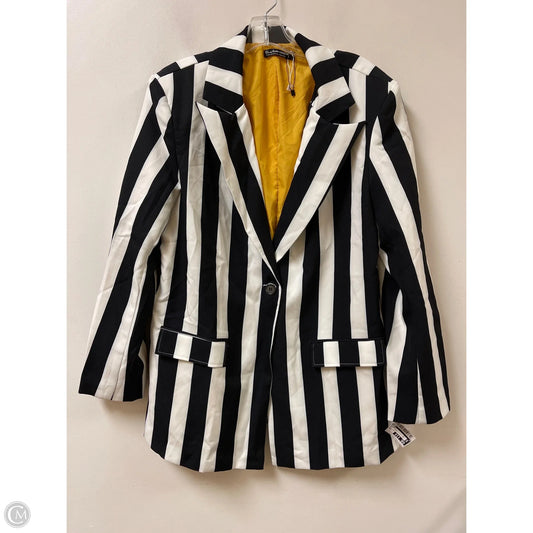 Blazer By Shein In Black & White, Size: L