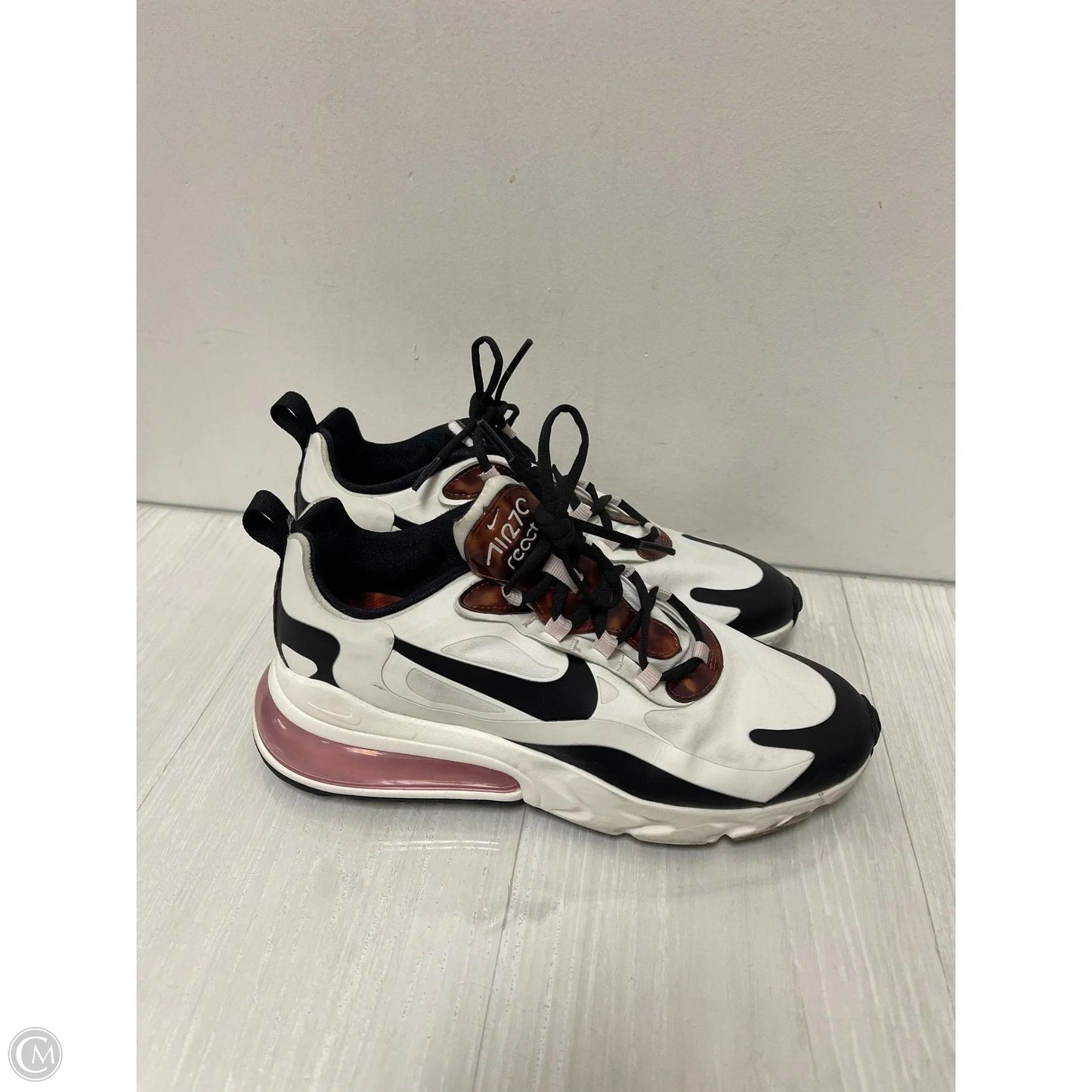 Shoes Athletic By Nike In Black & White, Size: 9.5