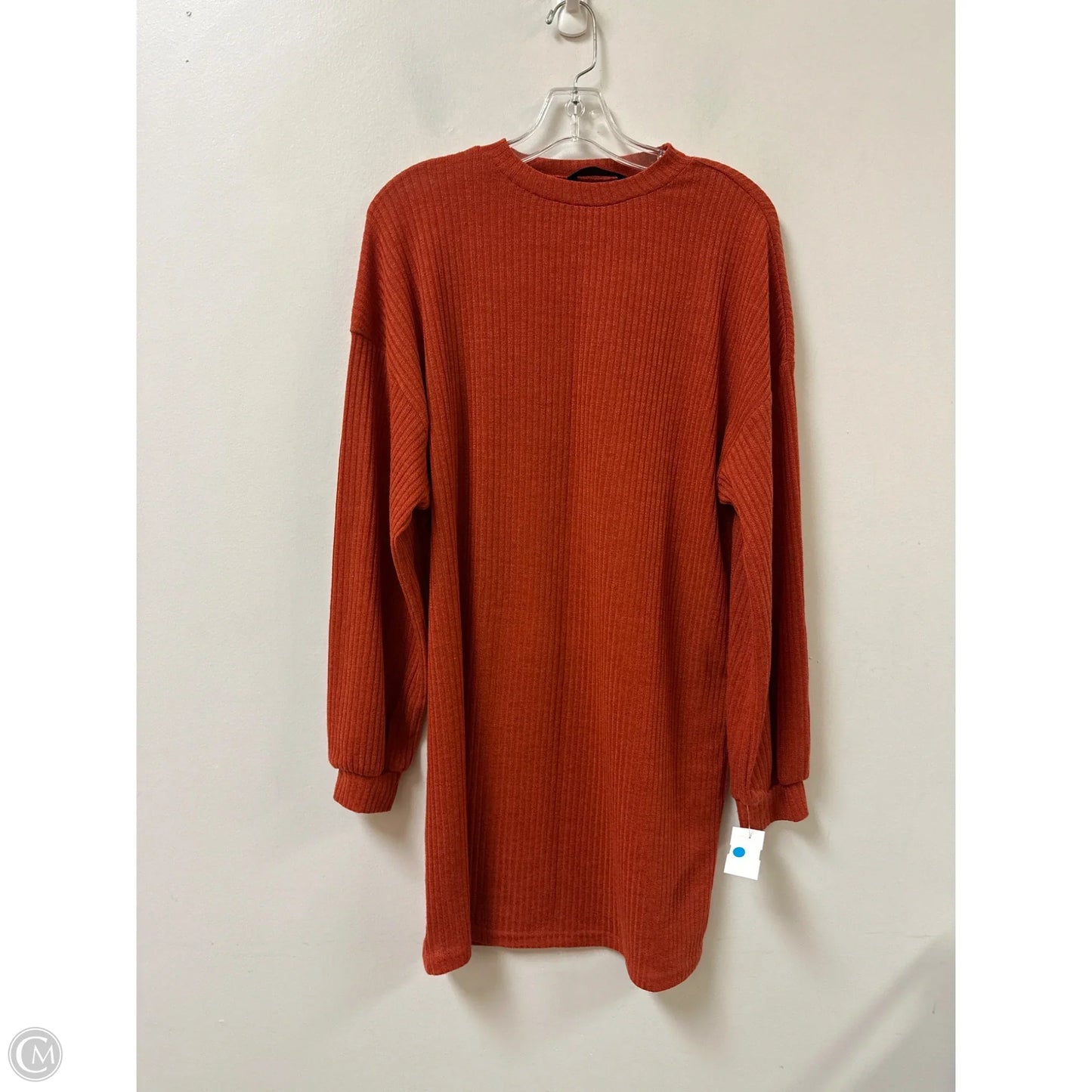 Dress Casual Short By Shein In Orange, Size: L