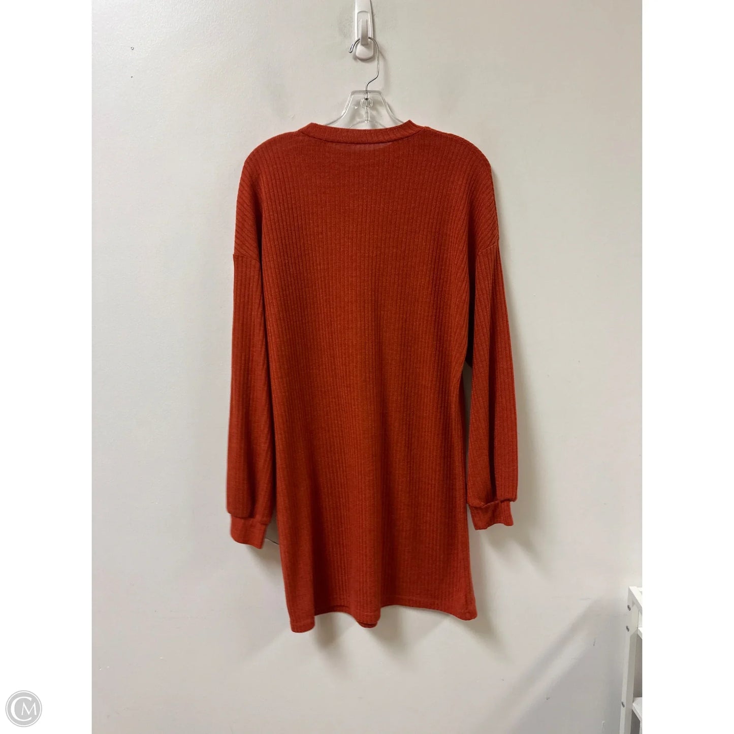 Dress Casual Short By Shein In Orange, Size: L