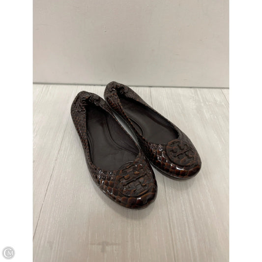 Shoes Designer By Tory Burch In Brown, Size: 7.5