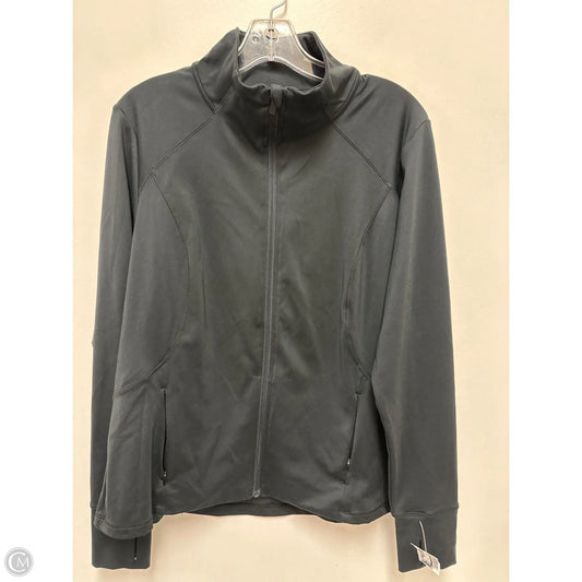 Athletic Jacket By All In Motion In Black, Size: L