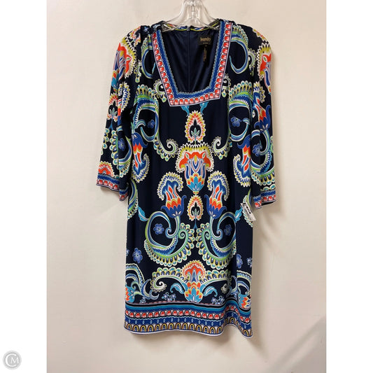 Dress Casual Short By Laundry In Blue & Orange, Size: S