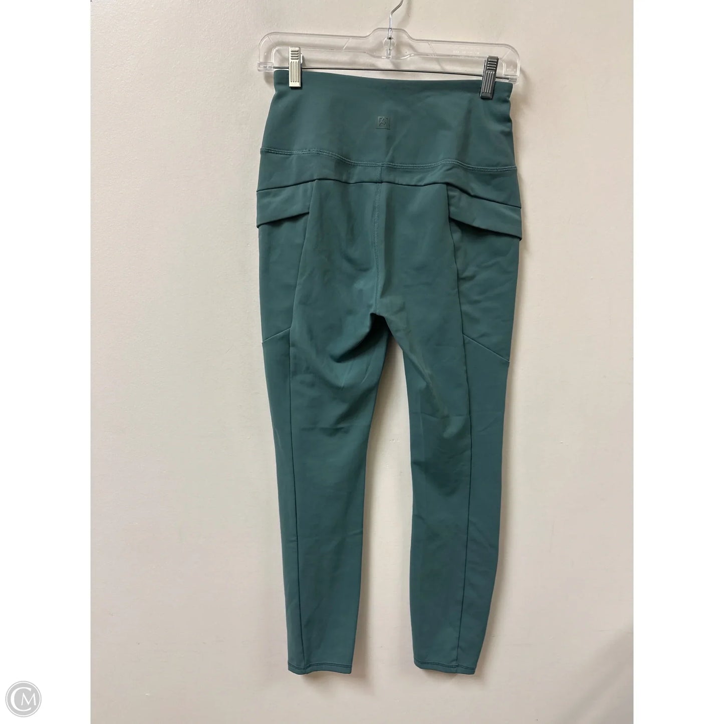 Athletic Leggings By Avalanche In Green, Size: M