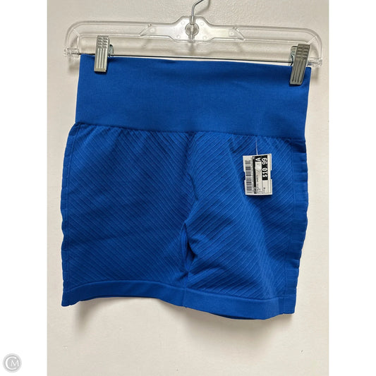 Athletic Shorts By Zyia In Blue, Size: M