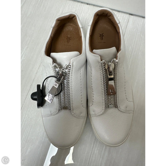 Shoes Designer By Frye In White, Size: 6.5