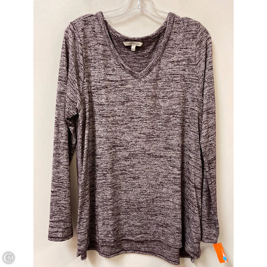 Top Long Sleeve By 41 Hawthorn In Red, Size: Xl