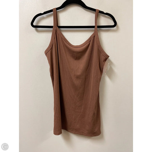 Tank Top By No Boundaries In Brown, Size: Xl