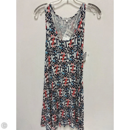 Dress Casual Short By Socialite In Blue & Red, Size: L