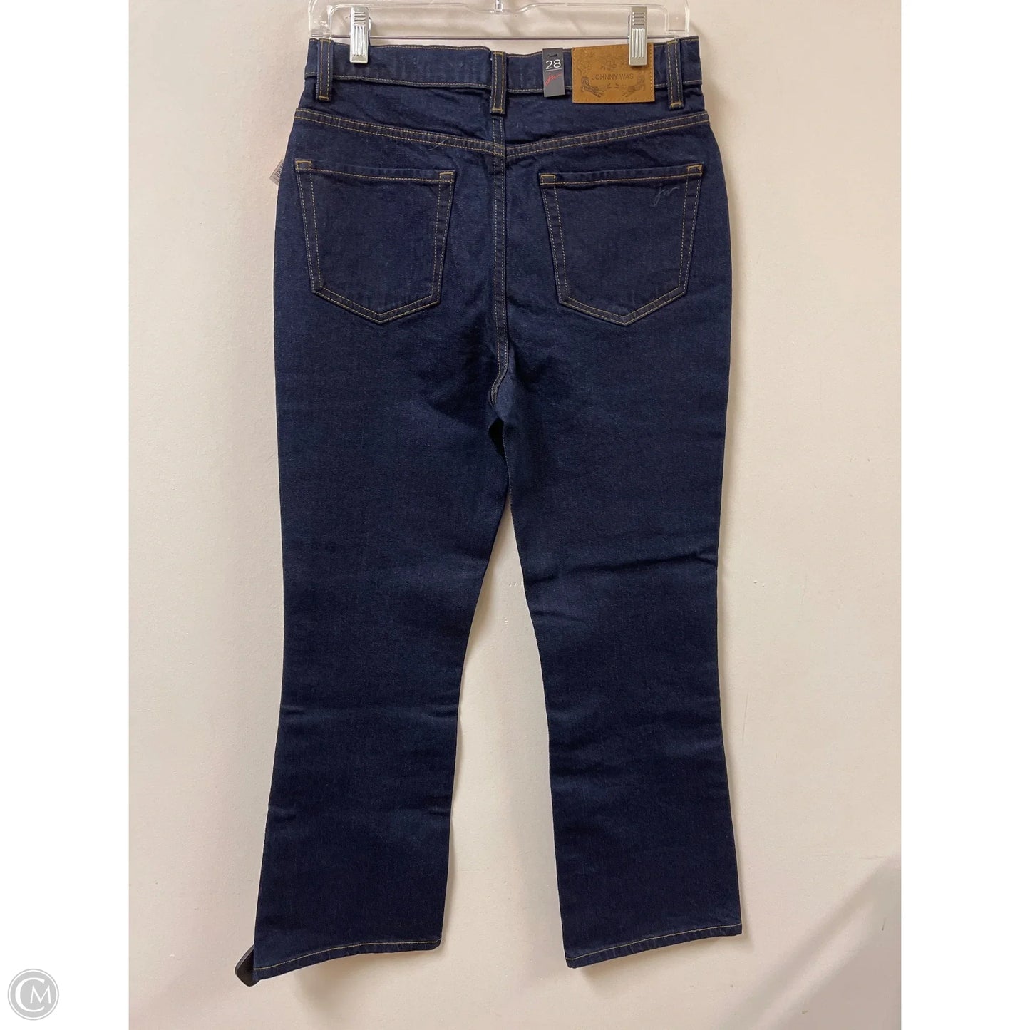 Jeans Boot Cut By Johnny Was In Blue Denim, Size: 6