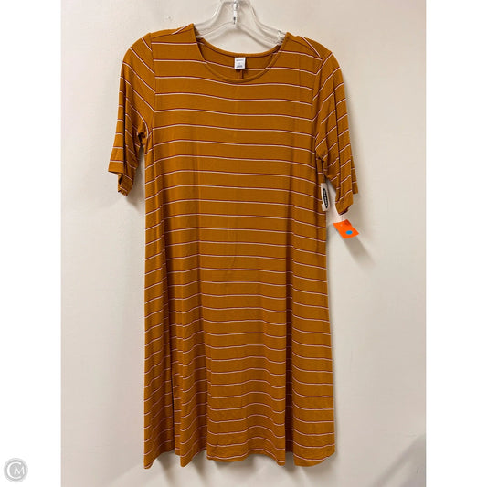 Dress Casual Midi By Old Navy In Yellow, Size: S