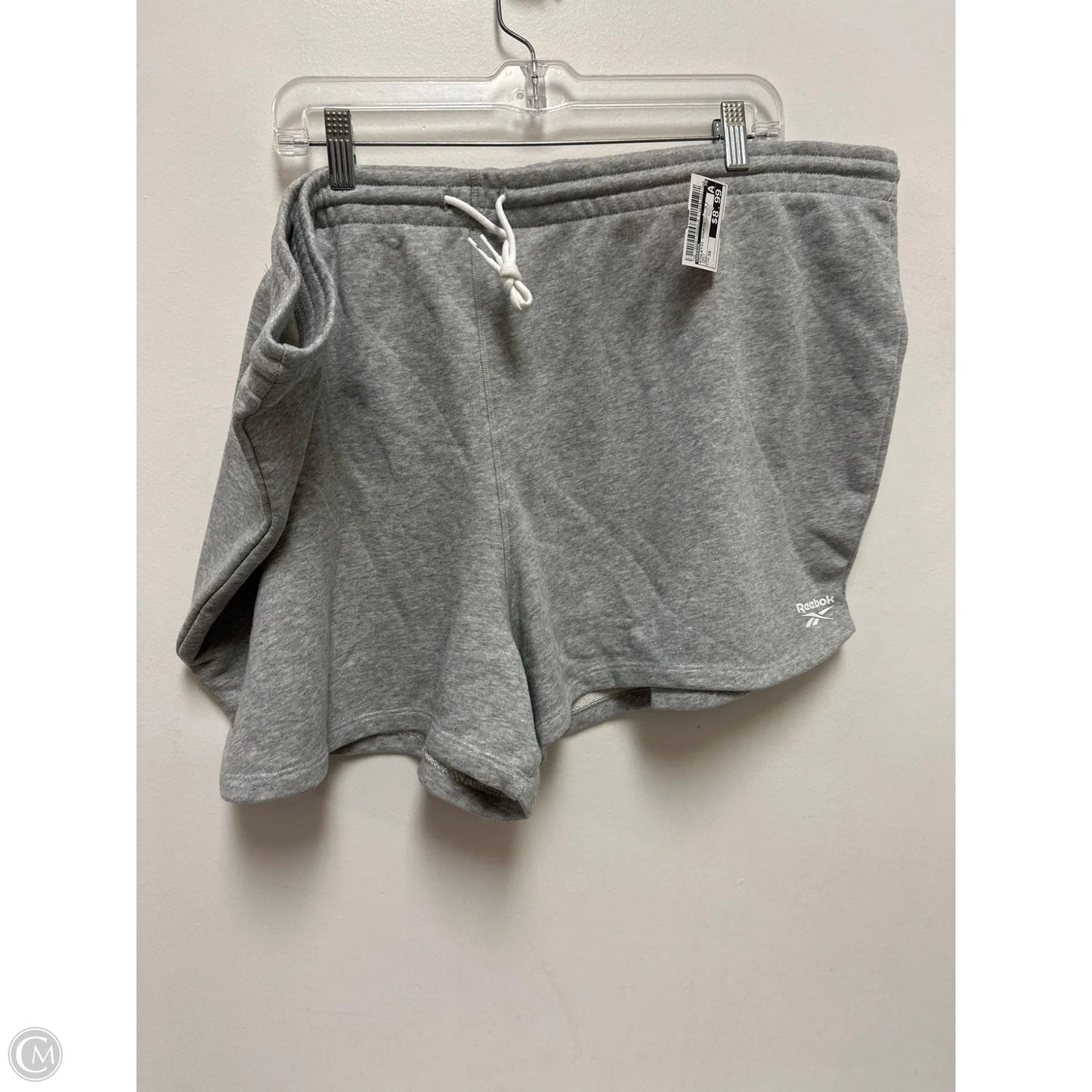 Athletic Shorts By Reebok In Grey, Size: 3x