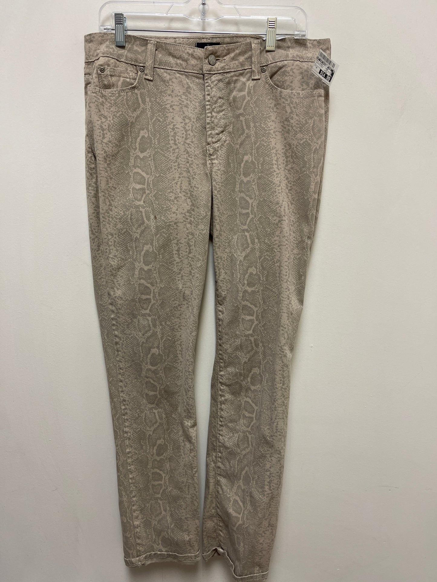 Pants Chinos & Khakis By Not Your Daughters Jeans In Snakeskin Print, Size: 10