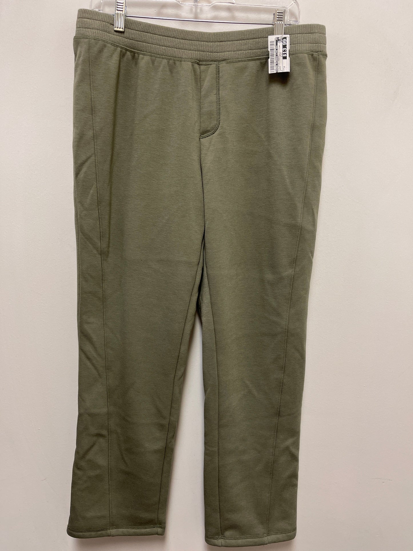 Athletic Pants By Isaac Mizrahi Live Qvc In Green, Size: 8