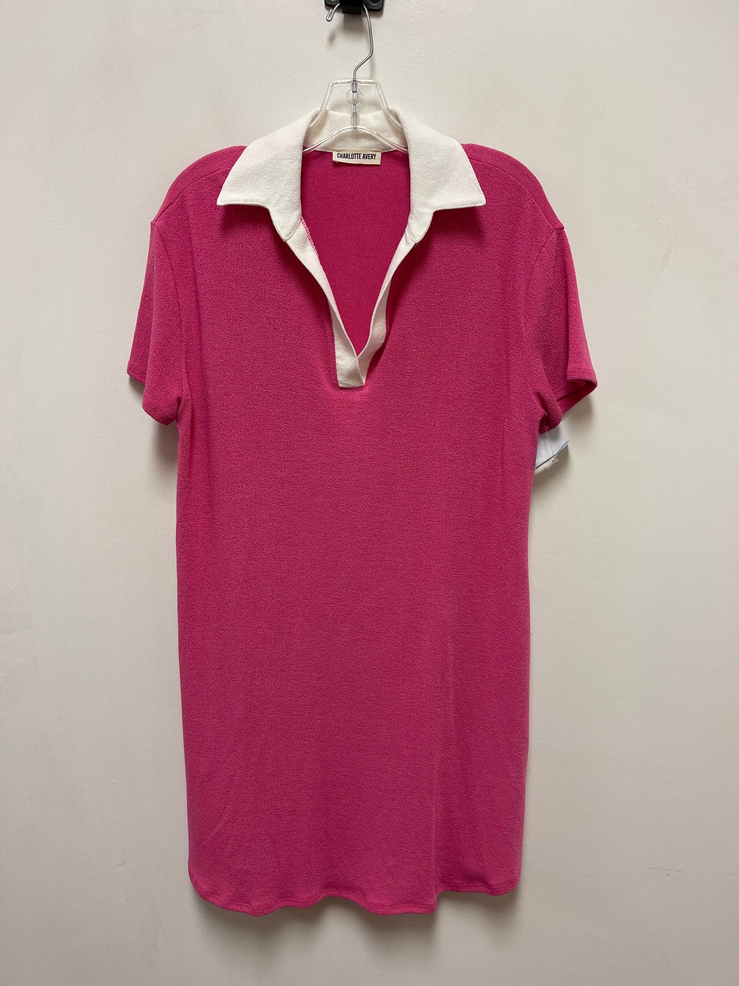 Dress Casual Midi By Clothes Mentor In Pink, Size: M