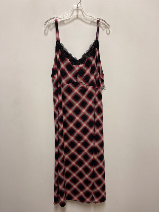 Dress Casual Midi By Torrid In Plaid Pattern, Size: 3x