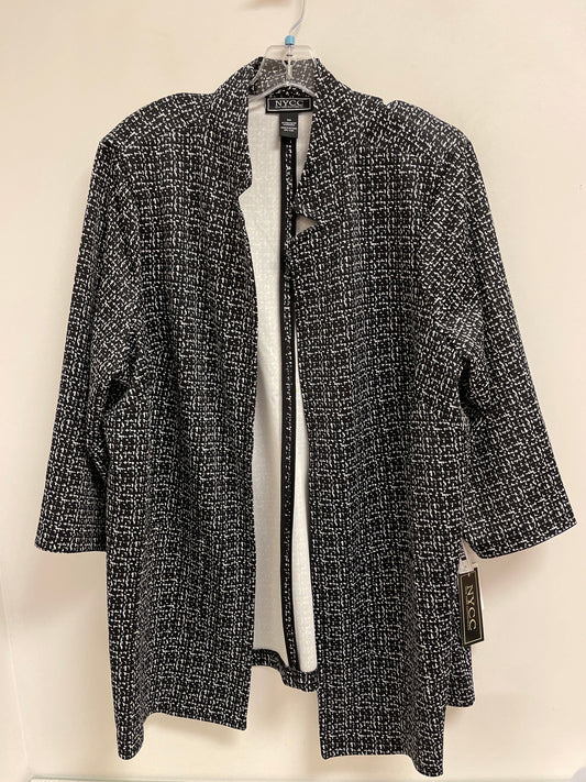 Cardigan By New York And Co In Black & White, Size: 3x