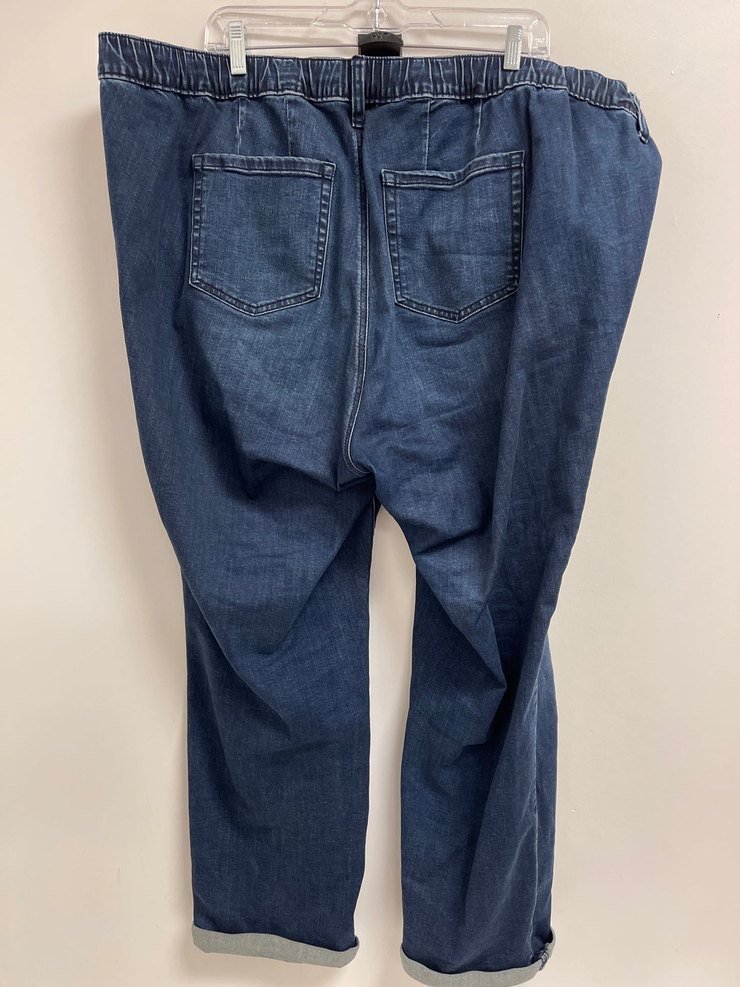 Jeans Straight By Torrid In Blue Denim, Size: 22