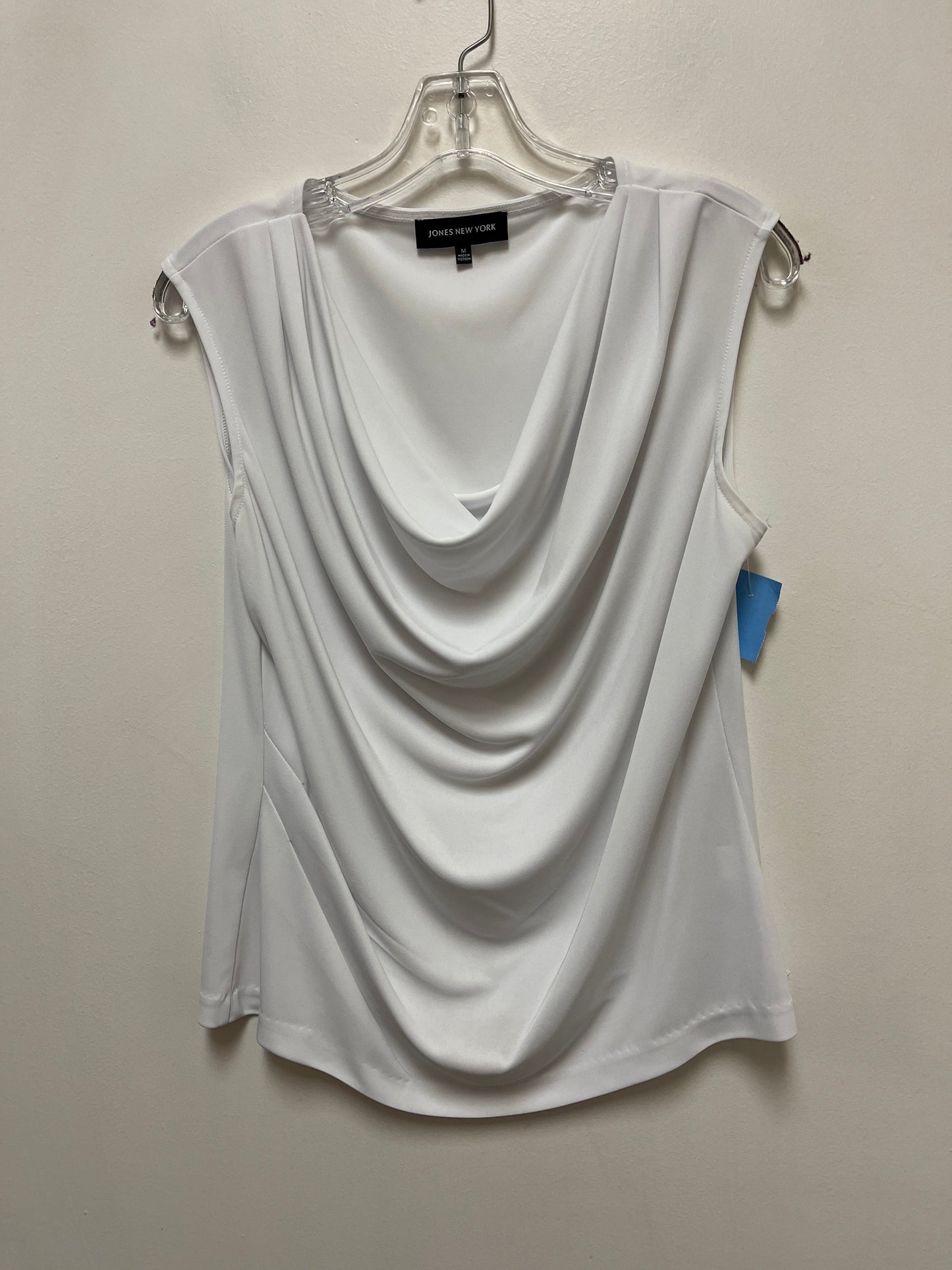 Top Sleeveless By Jones New York In White, Size: M