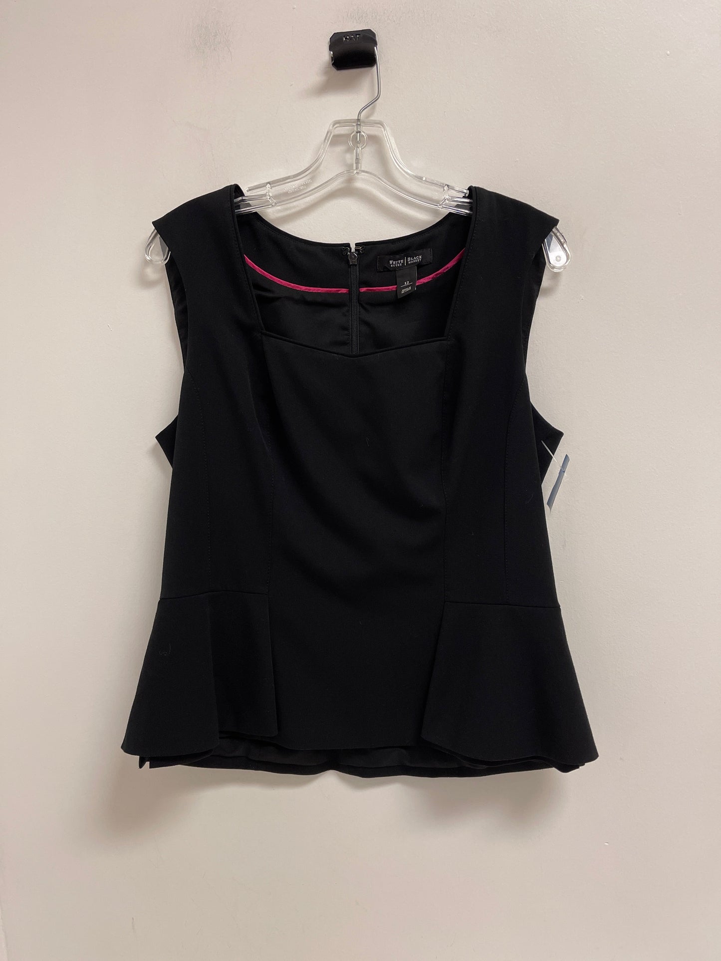 Top Sleeveless By White House Black Market In Black, Size: L