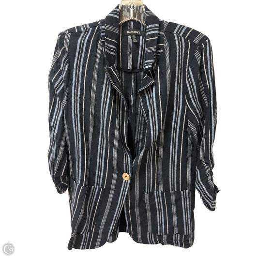 Blazer By Ellen Tracy In Blue, Size: S