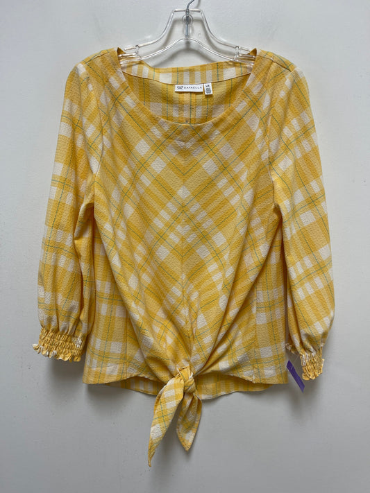 Top Long Sleeve By Rafaella  Size: L