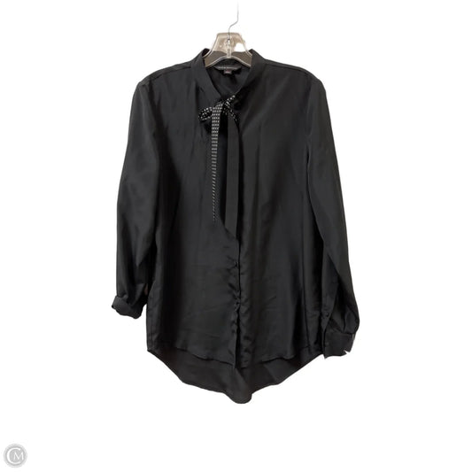 Blouse Long Sleeve By Rock And Republic In Black, Size: L