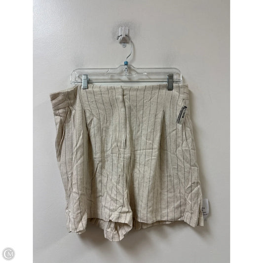 Shorts By Asos In Cream, Size: 10