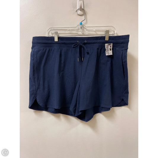 Shorts By Tek Gear In Navy, Size: 1x