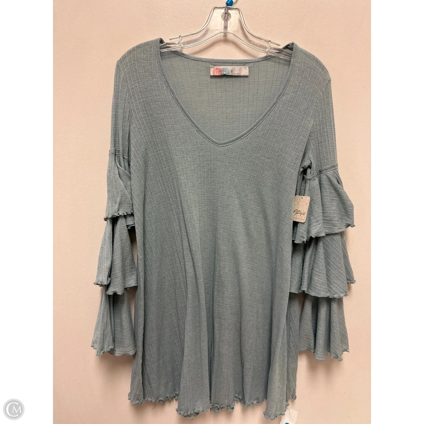 Dress Casual Midi By Free People In Blue, Size: Xs