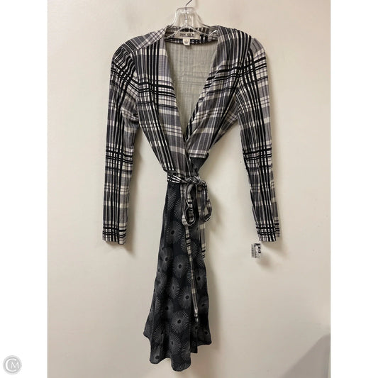 Dress Designer By Diane Von Furstenberg In Black & Cream, Size: S