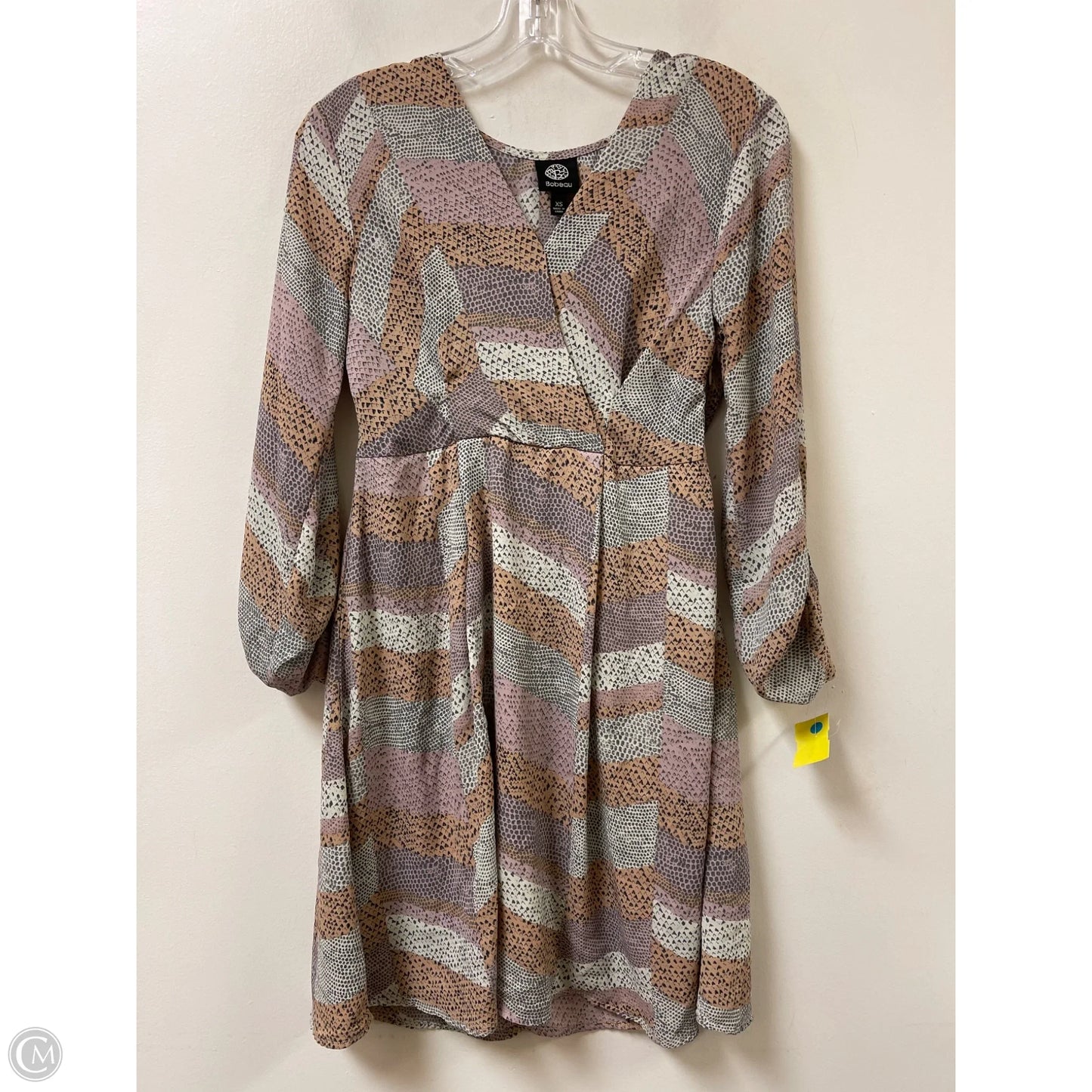 Dress Casual Midi By Bobeau In Purple, Size: Xs