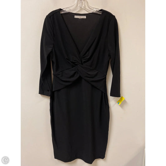 Dress Casual Midi By Boston Proper In Black, Size: M