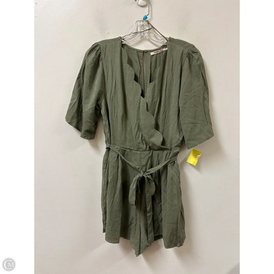 Romper By Mi Ami In Green, Size: L