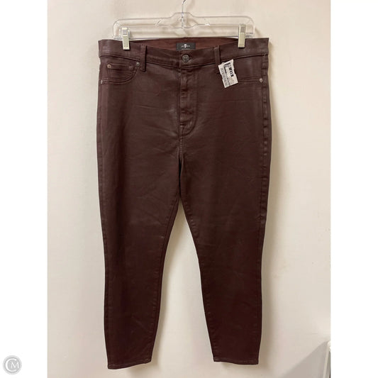 Pants Other By 7 For All Mankind In Brown, Size: 10