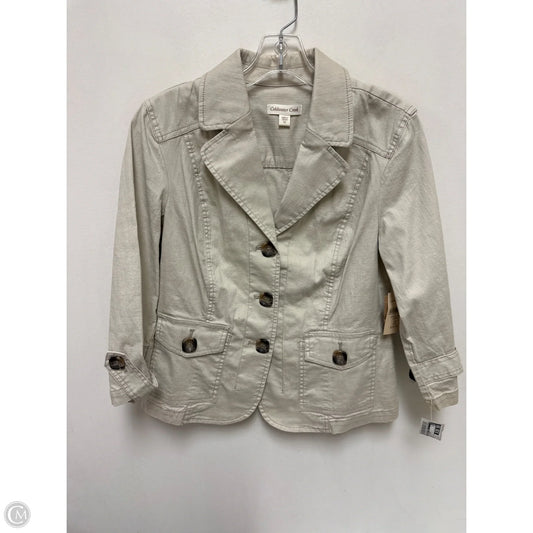 Coat Other By Coldwater Creek In Cream, Size: L